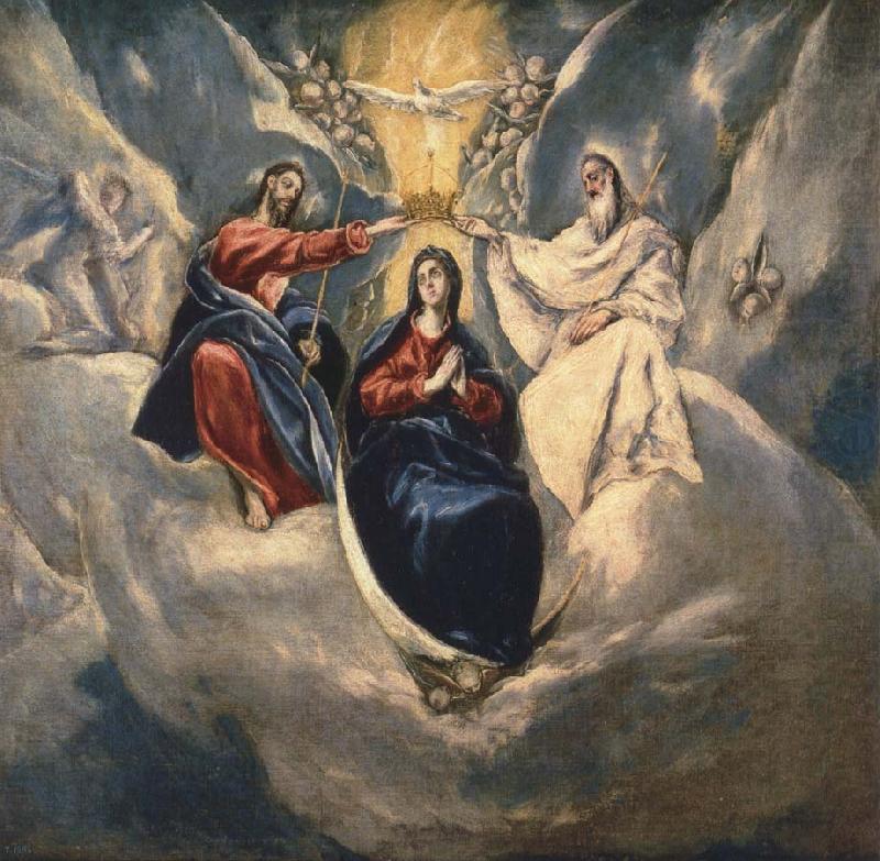 The Coronation ofthe Virgin, El Greco
